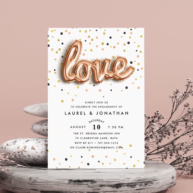 Love is in the Air | Engagement Party Invitation (Creator Uploaded)