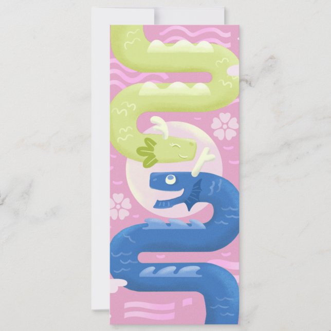 Love Is In The  Air - Funky Cute Style Invitation (Front)