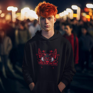 Love is in the Air Gas  Mask,Anti Valentine's Day  Hoodie