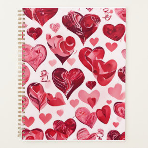 Love is in the Air- heart design  Planner