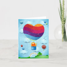 Love is in the air holiday card