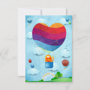 Love is in the air invitation