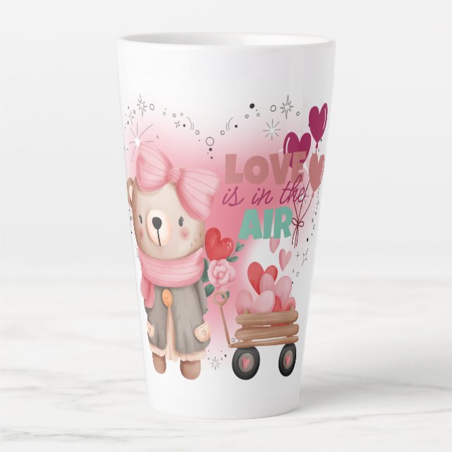 Love is in the Air Latte Mug (Front)