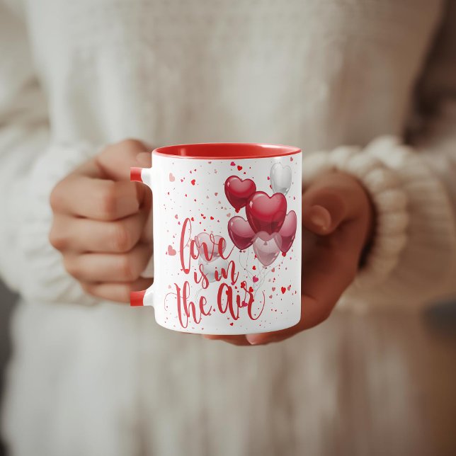 Love  Is In The Air Personalized Mug (Creator Uploaded)