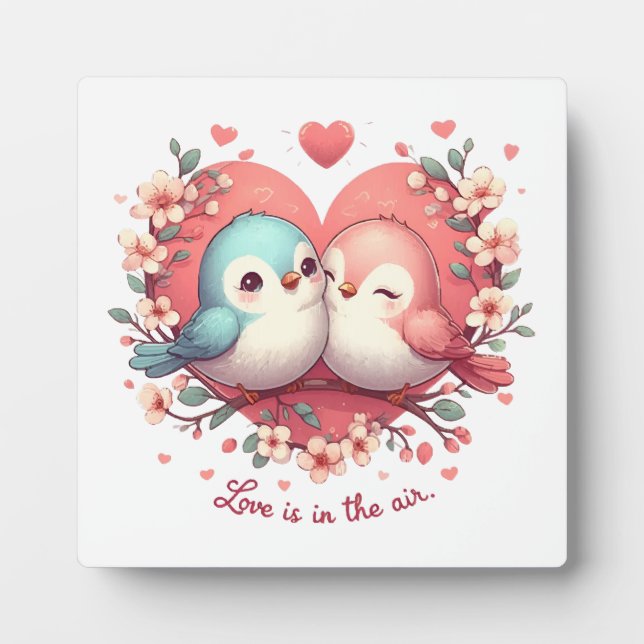 Love is in the air plaque (Front)