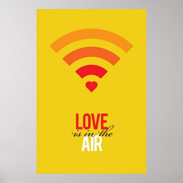 Love is in the air poster (Front)