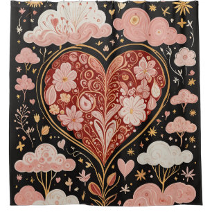 Love is in the Air Shower Curtain