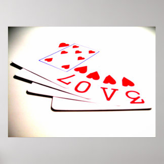 Love is in the Cards Poster