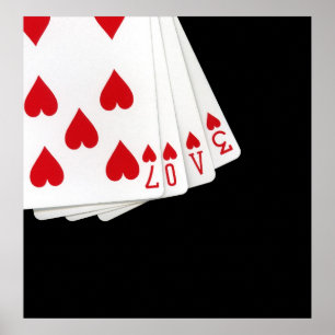 Love Is In The Cards Poster