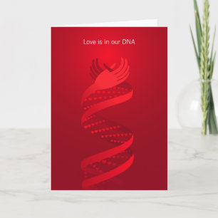 Love is in the DNA Greeting Card