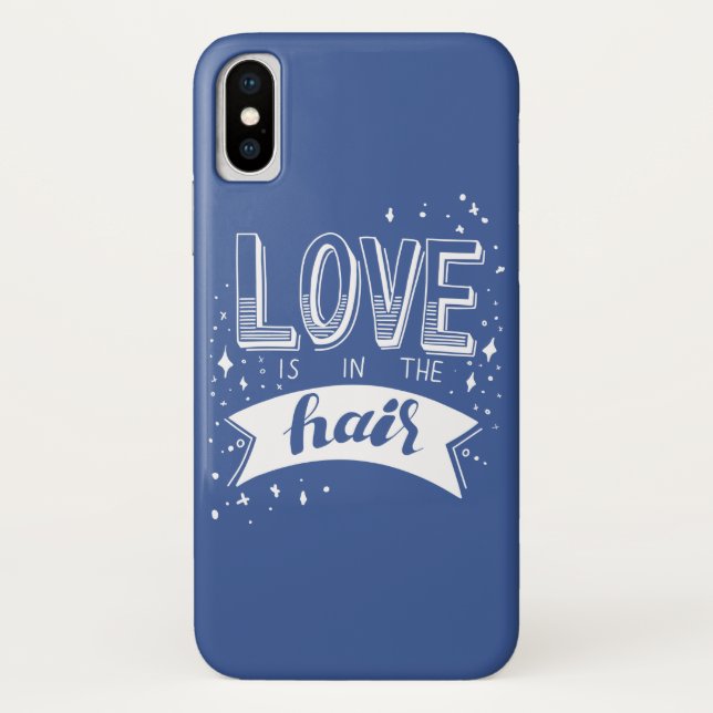 Love Is In The Hair Case-Mate iPhone Case (Back)