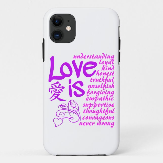 Love Is ... iPhone Case-Mate, customisable Case-Mate iPhone Case (Back)