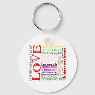 Love is... key ring