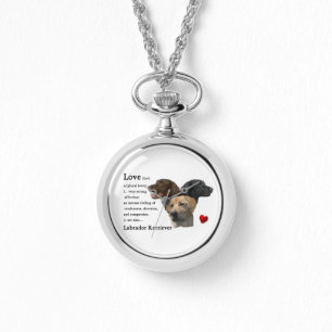 Love Is Labrador Retriever Gifts Watch