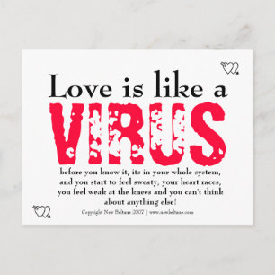 Love is like postcard