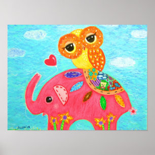 Love Is like The Elephant Poster