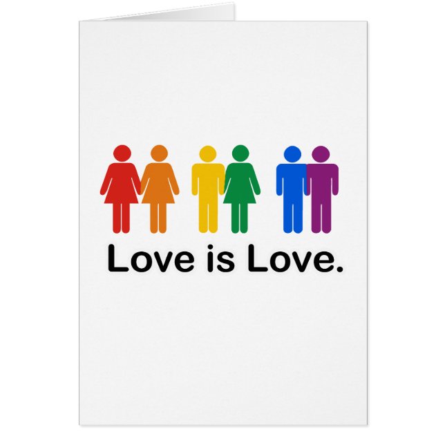 Love is Love. (Front)