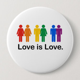Love is Love 10 Cm Round Badge