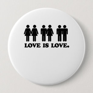 Love is Love 10 Cm Round Badge