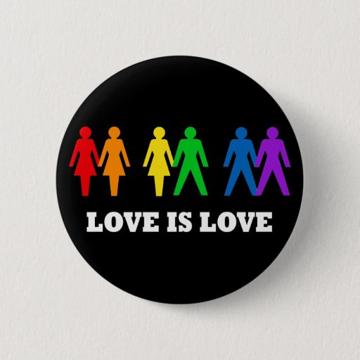 Image of Love is Love 6 Cm Round Badge