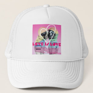 Love is Love All Love Equal LGBT Trucker Hat