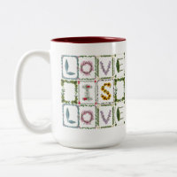 Love is Love Anniversary Customisable with wedding