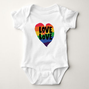 Love is Love Baby Bodysuit