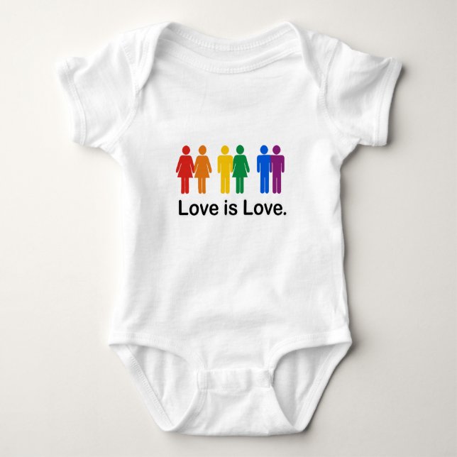Love is Love Baby Bodysuit (Front)
