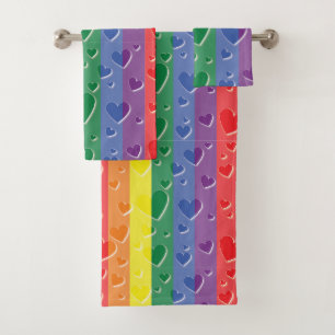 Love Is Love Bath Towel Set