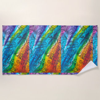 Love is Love  Beach Towel