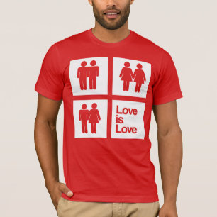 Love is Love Blocks T-Shirt