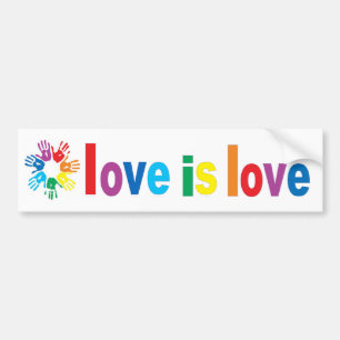 Love Is Love  Bumper Sticker