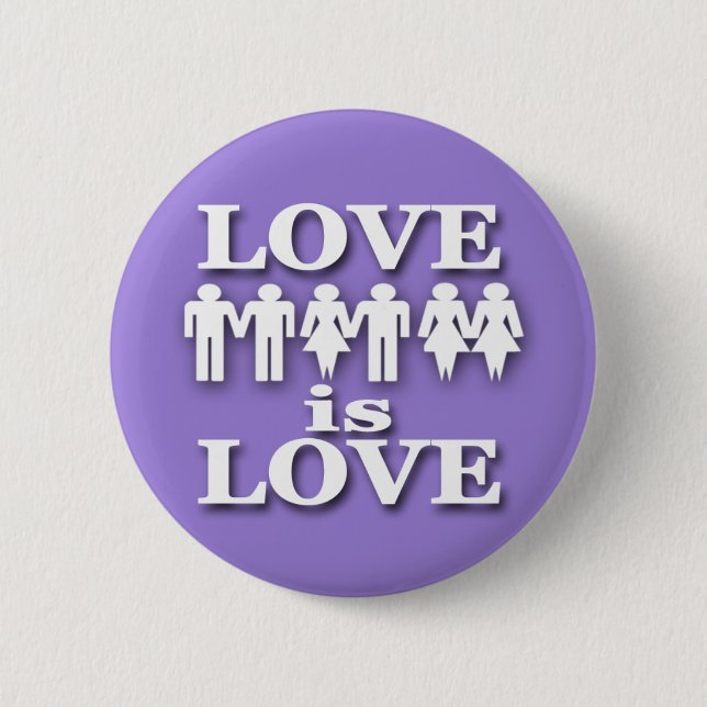 Love is Love Button (Front)