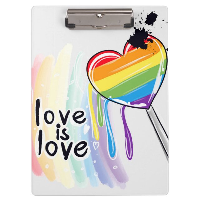 love Is love  Clipboard (Front)