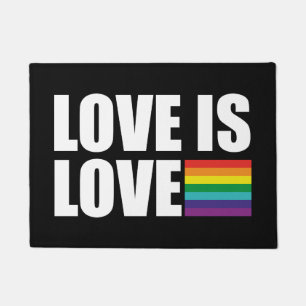 Love is Love Doormat