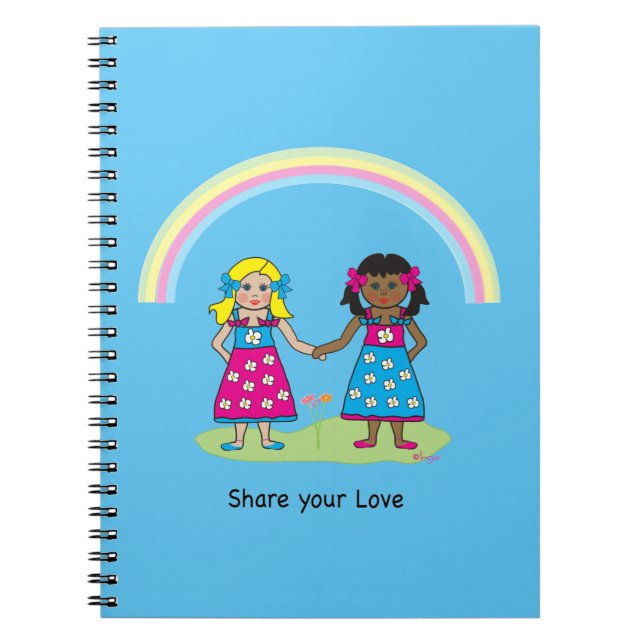 LOVE is LOVE - Equality for All Notebook (Front)
