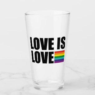 Love is Love Glass