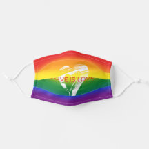 Love is Love Heart and Rainbow