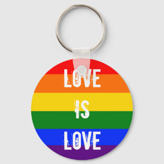 Love is love key ring