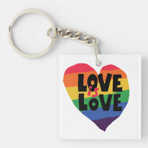 Love is Love Key Ring