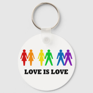 Love is Love Key Ring