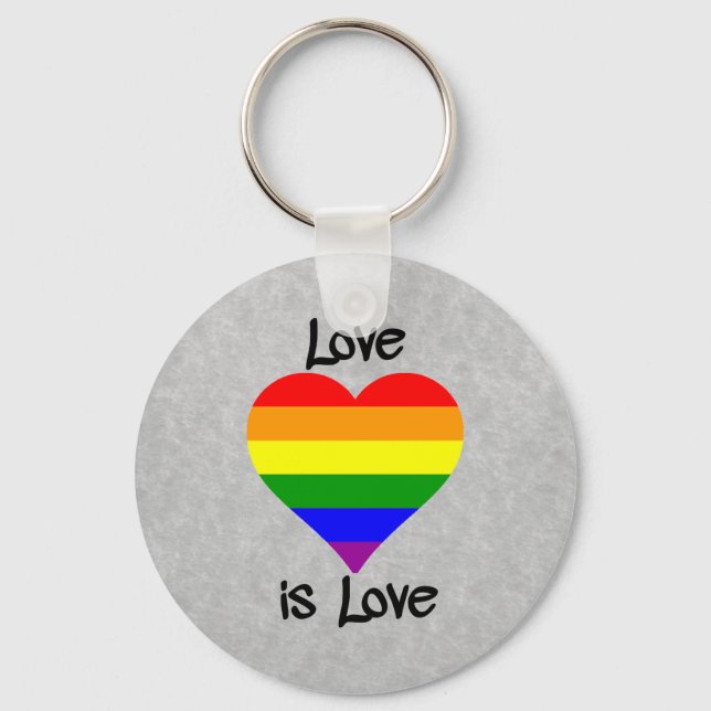 Love Is Love Key Ring (Front)