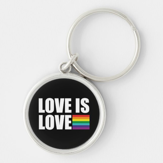 Love is Love Key Ring (Front)