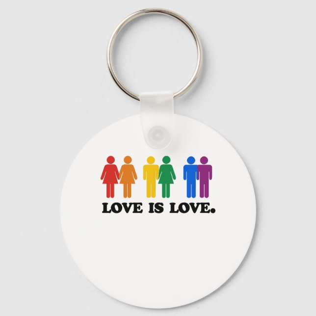 Love is Love Key Ring (Front)
