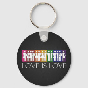 Love is Love Key Ring