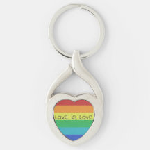 Love is Love Keyring