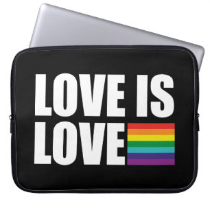 Love is Love Laptop Sleeve