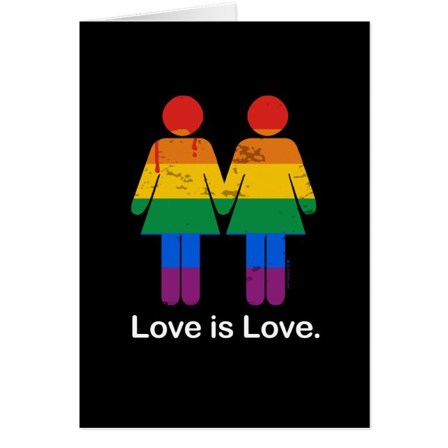 LOVE IS LOVE LESBIAN COUPLE -.png (Front)