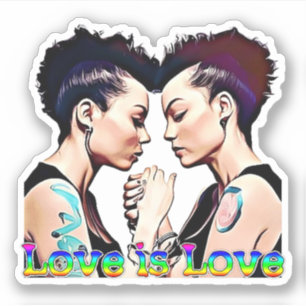 Love is Love Lesbian Pride