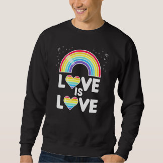 Love is Love LGBT LGBTQ Gay CSD 5 Sweatshirt